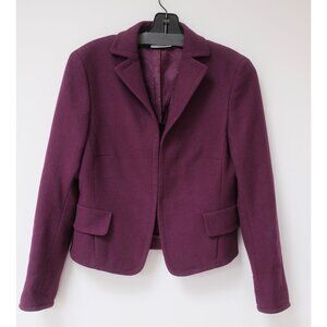 Gorgeous Akris Punto Purple Blazer size 8 Excellent Condition!
